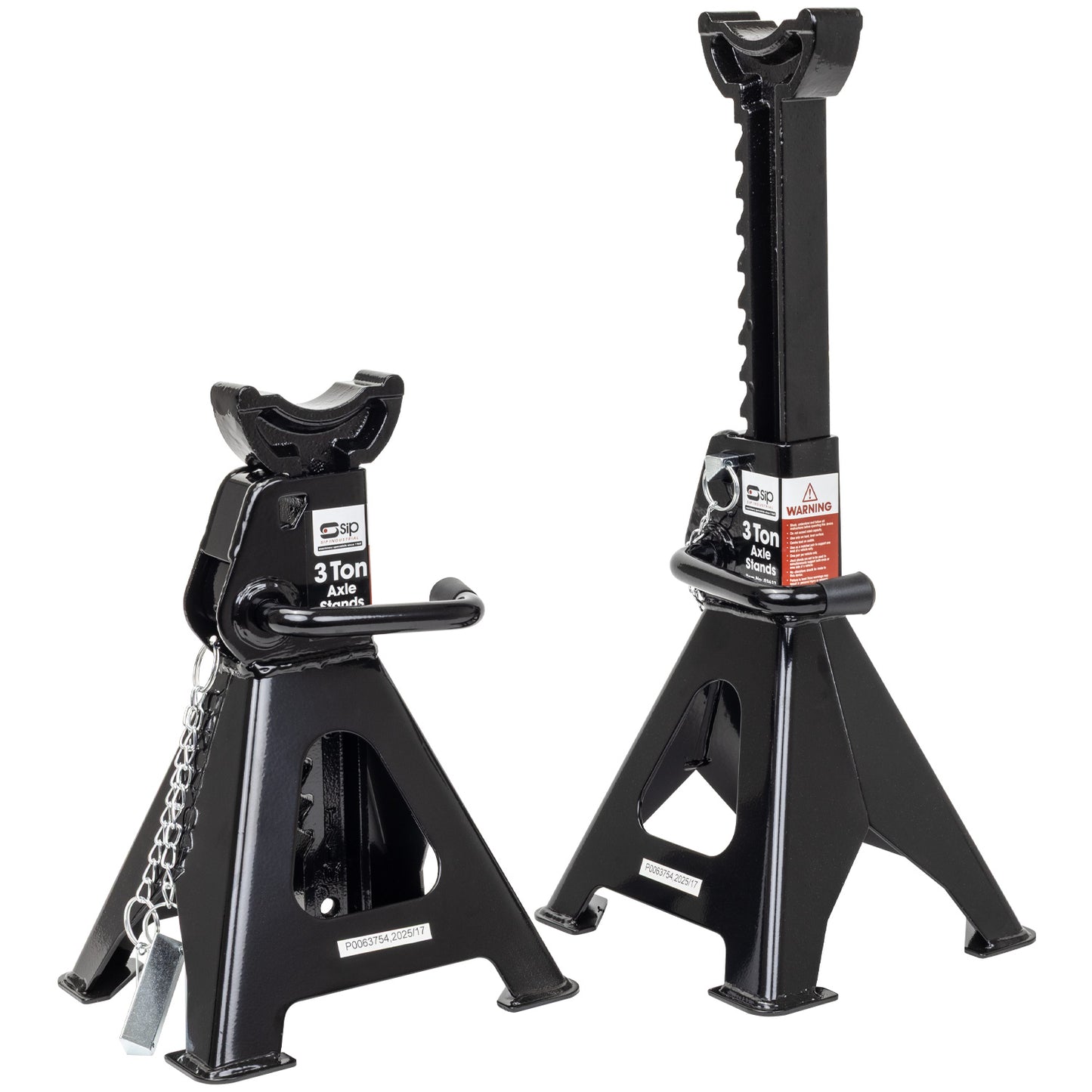 SIP 3 Ton Ratchet Jack Stands