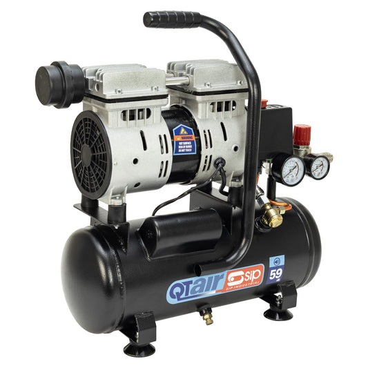 SIP QT AIR DD 6ltr Ultra Low Noise Oil-Free Direct Drive Compressor