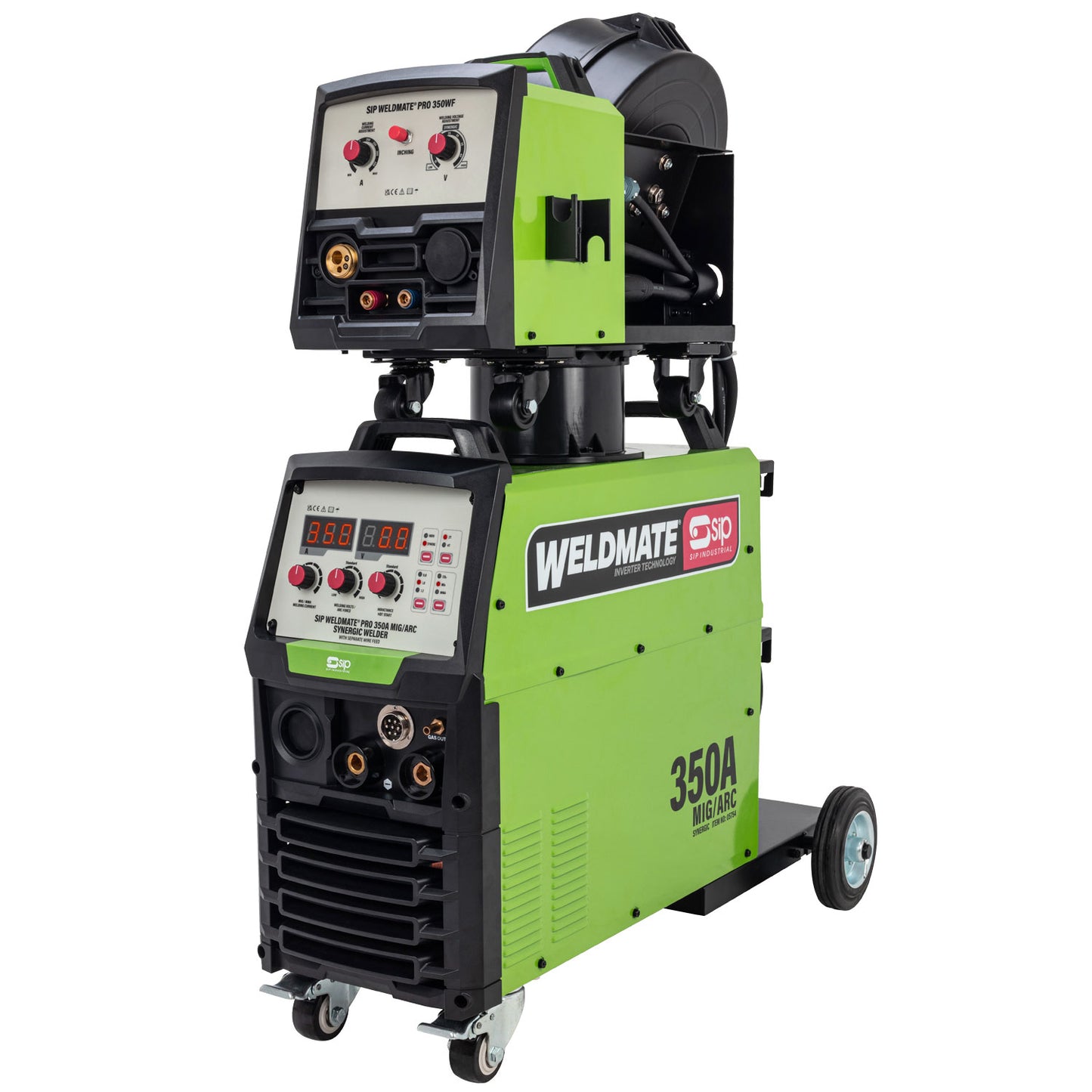 SIP WELDMATE® PRO 350A MIG/ARC Synergic Inverter Welder with Separate Wire Feed