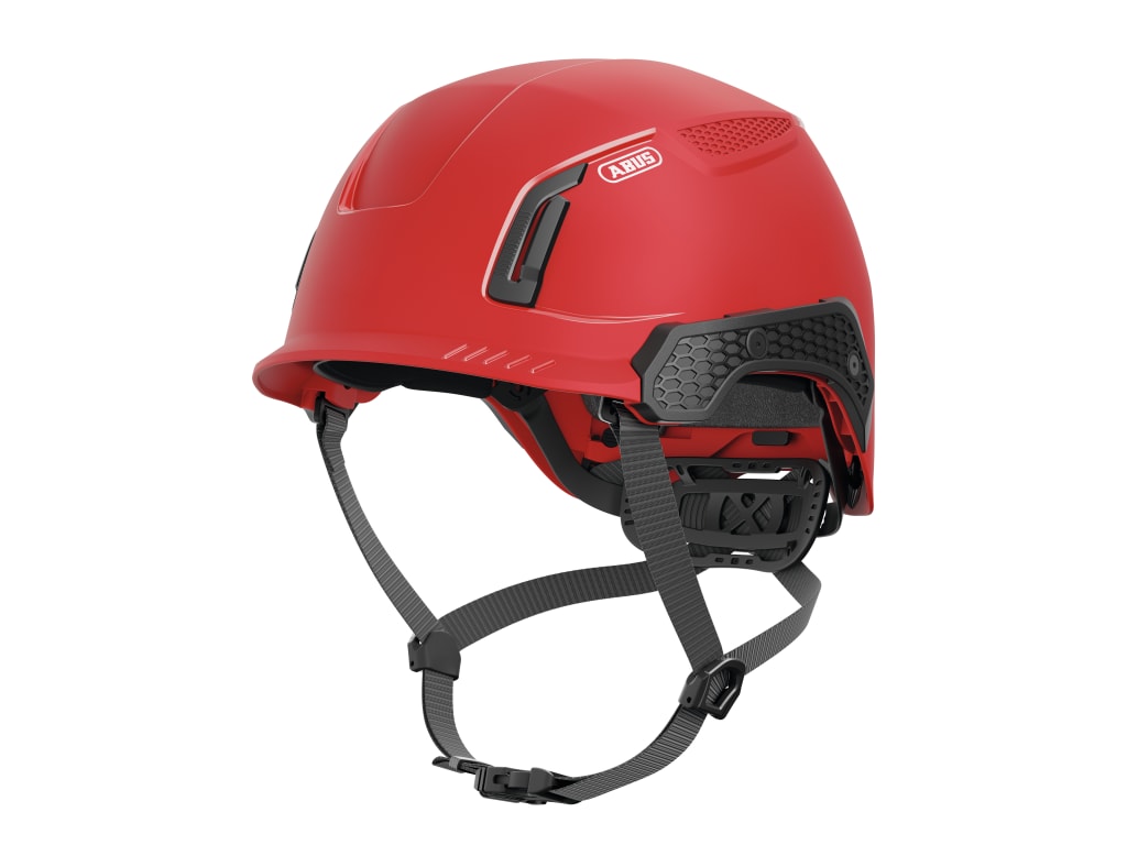 SPECTOR-E Non-vented Safety Helmet Red
