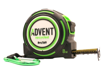 Recycled Tape Measure 8m/26ft (32mm Width)