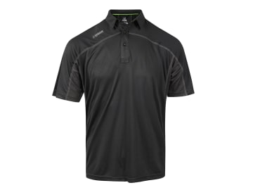 Langley Black Performance Polo Shirt - XXL (47/49in)