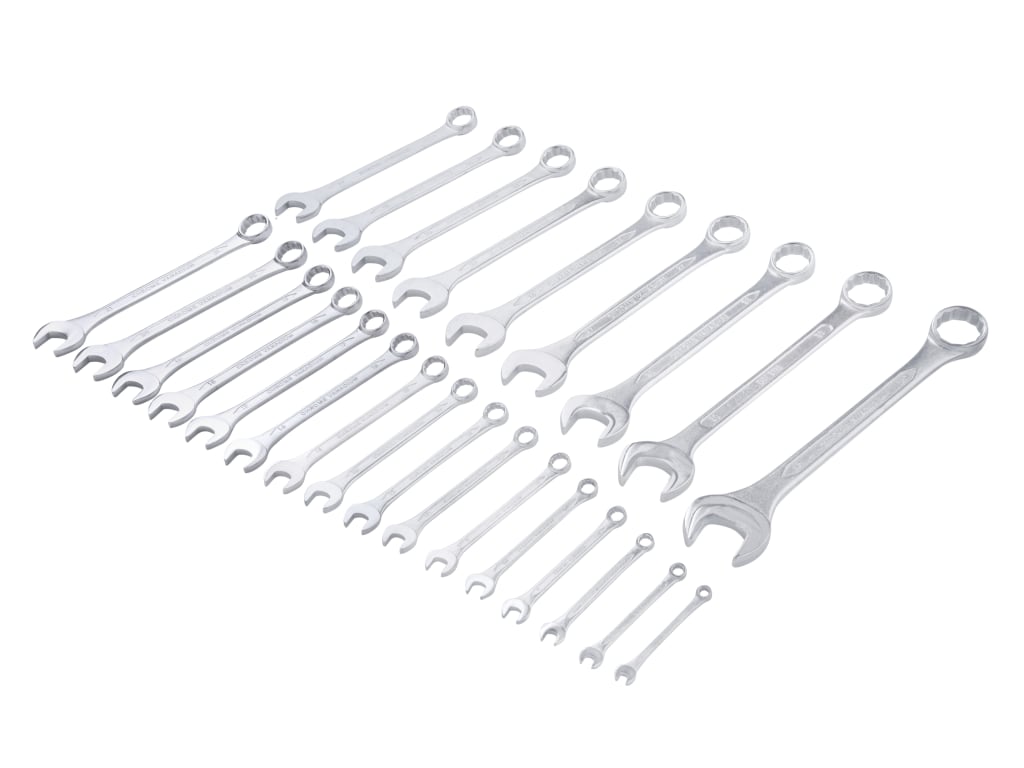Combination Spanner Set, 25 Piece