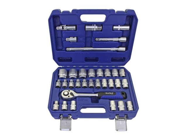 1/2in Hex & 12 Point Socket Set, 32 Piece