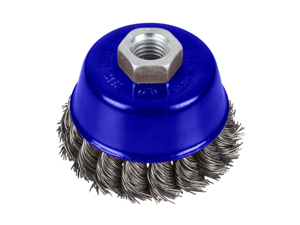 Twist Knot Cup Brush 75mm M14 X 2