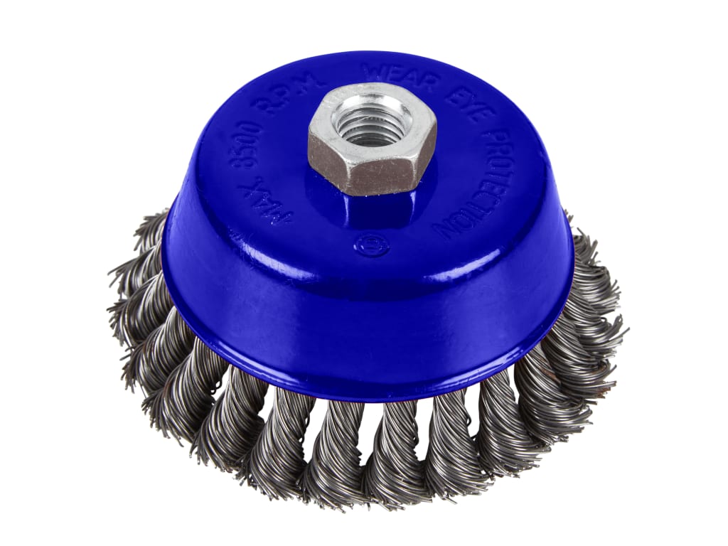 Twist Knot Cup Brush 100mm M14 X 2
