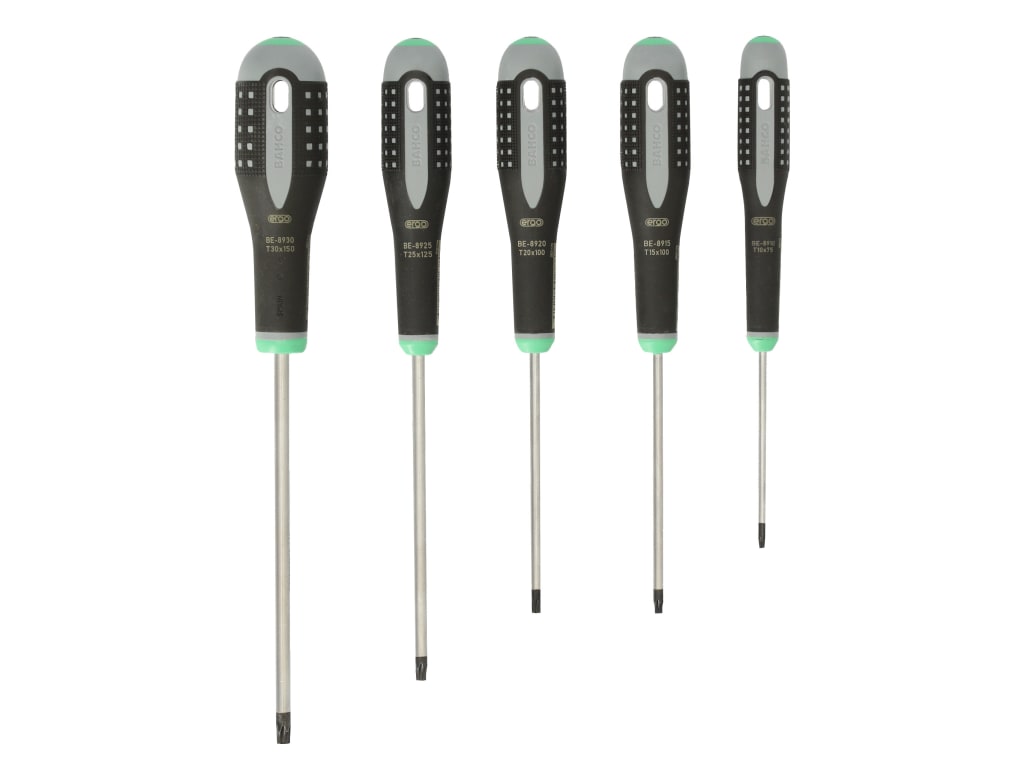 BE-9885 ERGO™ Screwdriver Set, 5 Piece