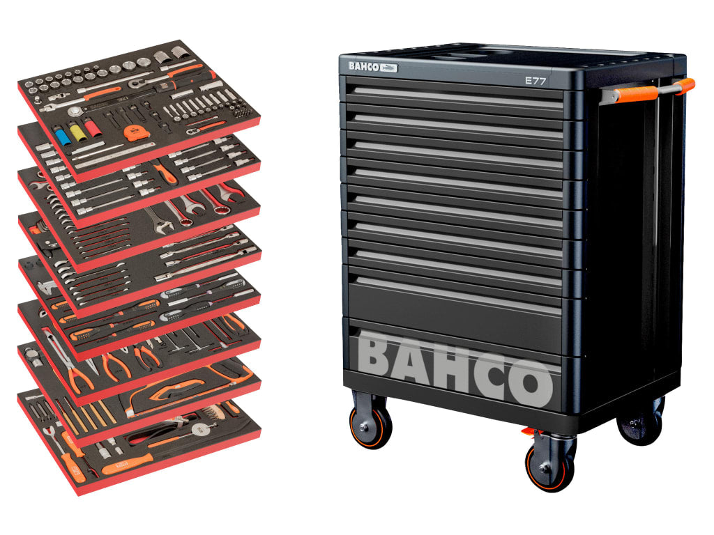 AUTO Tool Trolley Auto Repair Tool Kit, 357 Piece