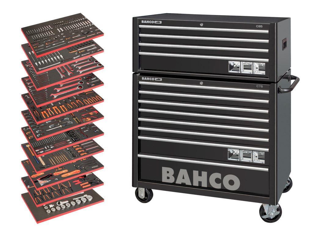 MONSTER Tool Trolley General Purpose Tool Kit, 758 Piece