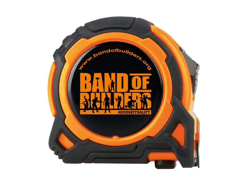 Band Of Builders Tape Measure 5m/16ft (Width 25mm)