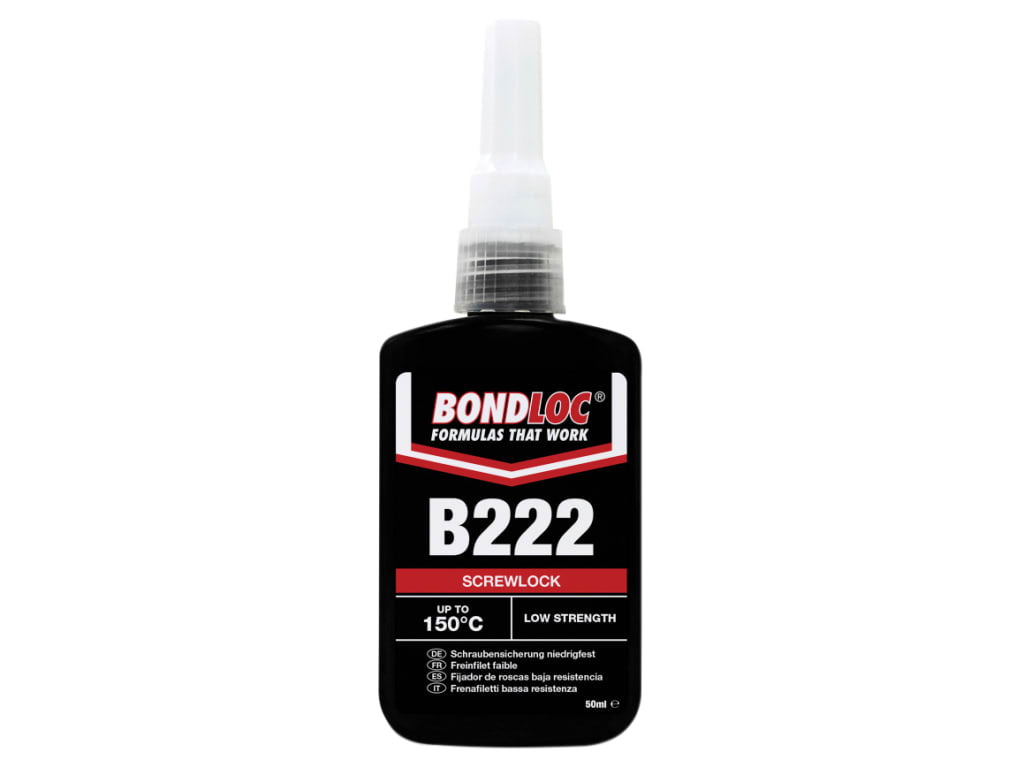 B222 Screwlock Low Strength Threadlocker 50ml
