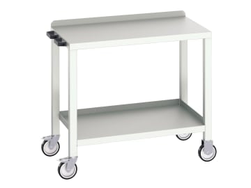 Verso Mobile Welded Bench, Steel Top 1000 x 600mm