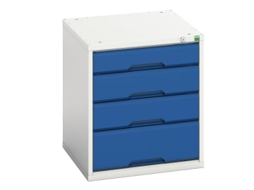 Verso Suspended Cabinet 600 x 525mm Gentian Blue