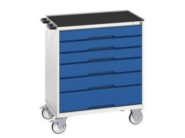 Verso Mobile Cabinet 6 Drawer