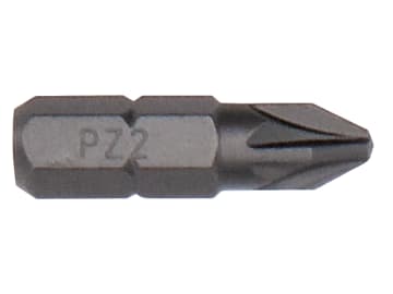 Extra Hard Screwdriver Bit PZ2 x 25mm Pack of 25