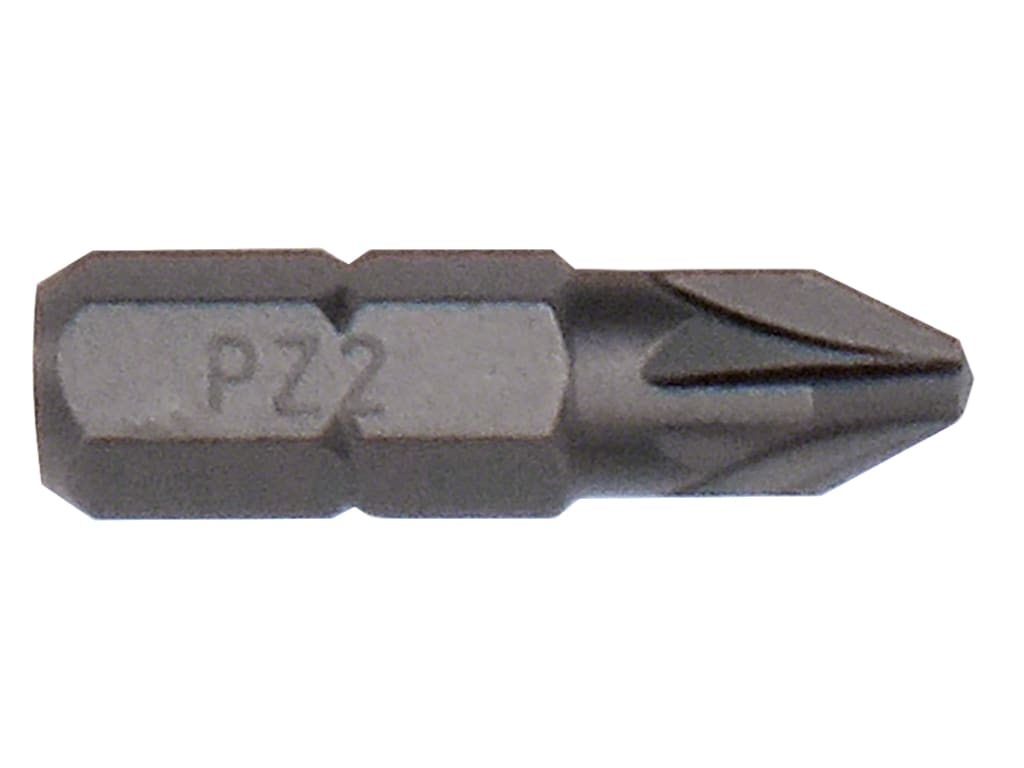 Extra Hard Screwdriver Bit PZ2 x 25mm Pack of 25