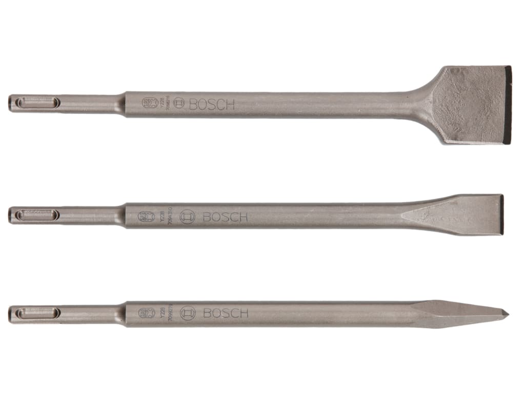 SDS plus Chisel Set 3 Pieces
