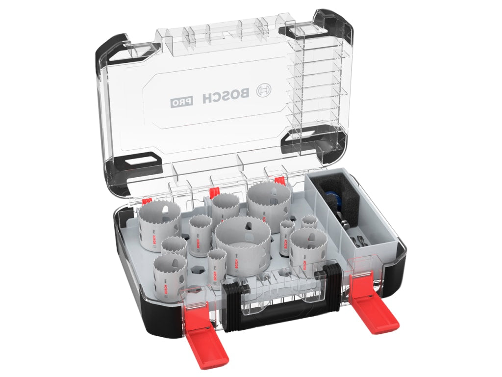 PRO Multi Material PC Plus Hole Saw Set, 14 Piece