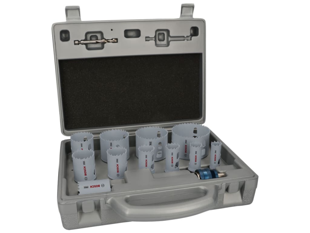 PRO Multi Material PC Plus Hole Saw Set, 14 Piece