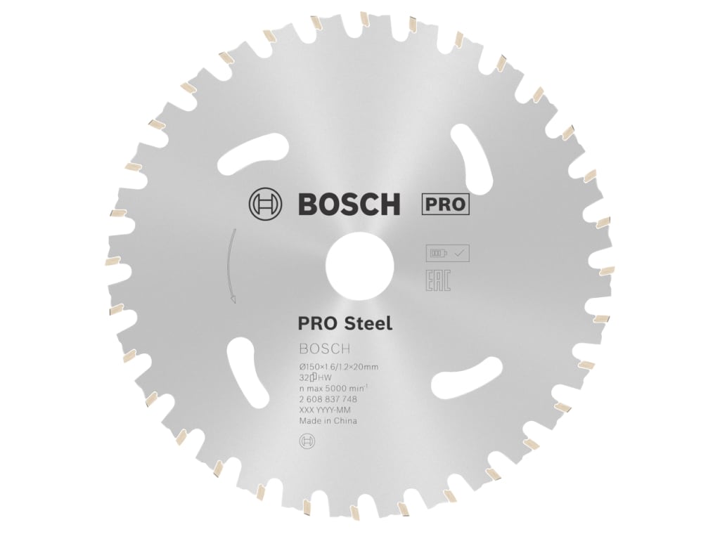 PRO Steel Cordless Circular Saw Blade 150 x 20mm x 32T