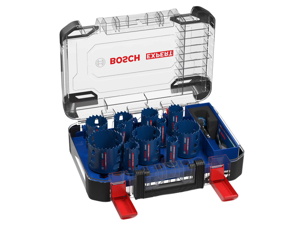 EXPERT Multi Material PC Plus Hole Saw Set, 14 Piece