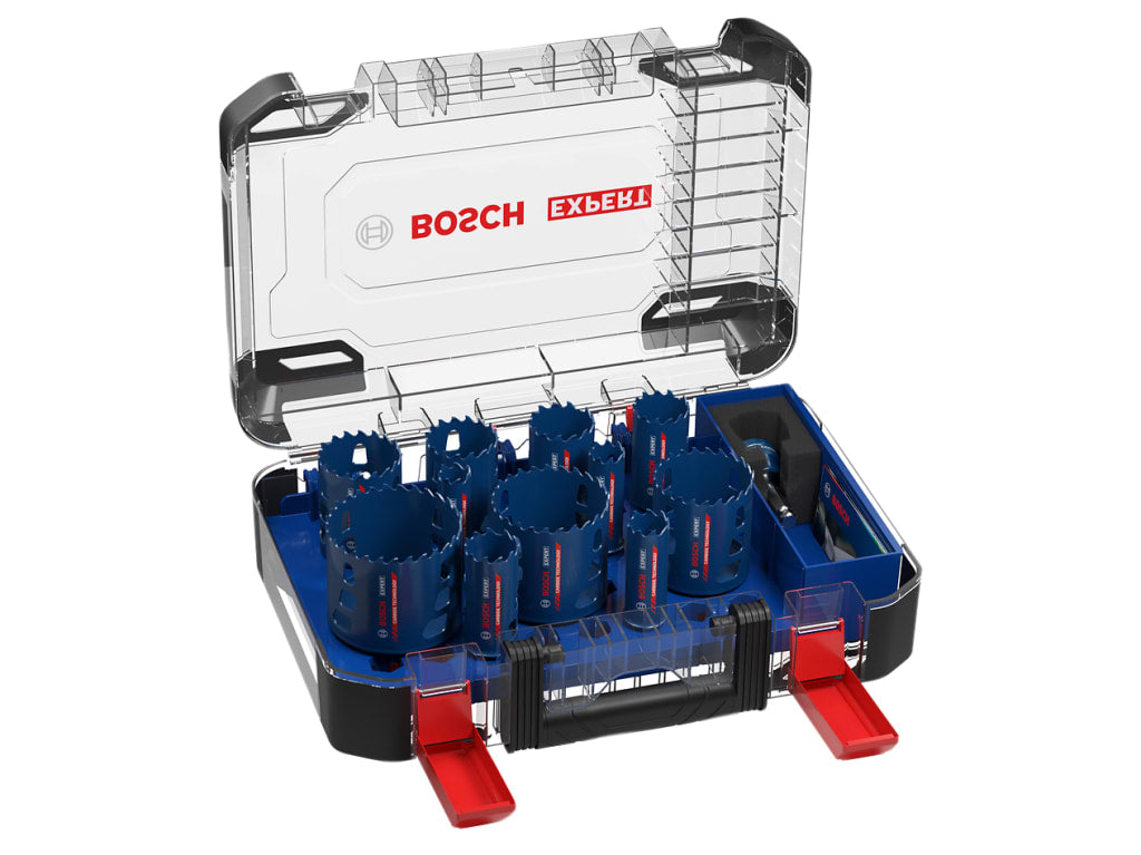 EXPERT Multi Material PC Plus Hole Saw Set, 14 Piece