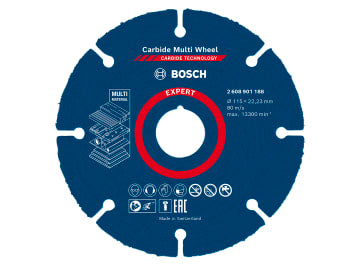EXPERT Carbide Multi Wheel Cutting Disc 115 x 22.23mm