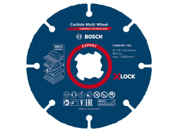 EXPERT Carbide Multi Wheel Cutting Disc 115 x 22.23mm