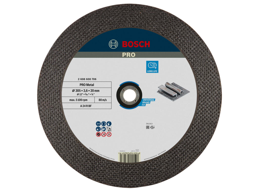PRO Metal Bonded Cutting Disc 305 x 20mm