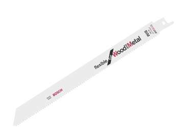 S 1122 HF Flexible for Wood & Metal Blade 225mm 10 TPI (Pack 5)