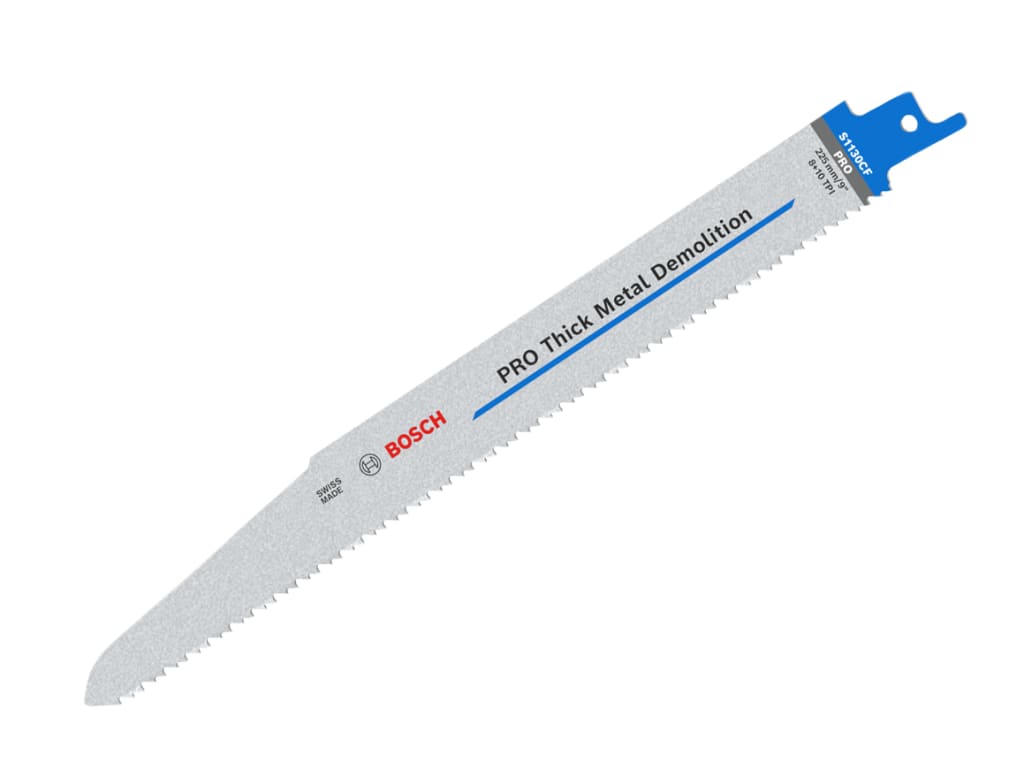 PRO Thick Metal Demolition S1130CF Blade 225mm 8+10 TPI (Pack 5)