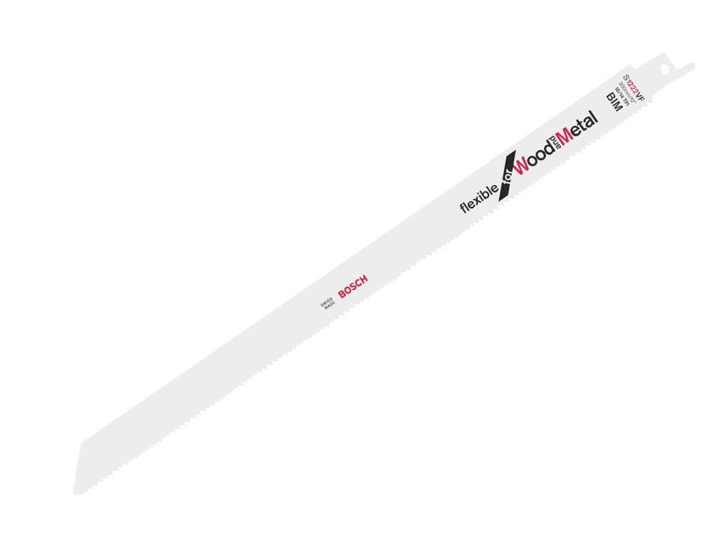 S 1222 VF Flexible for Wood & Metal Blade 300mm 10-14 TPI (Pack 5)