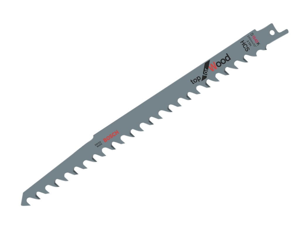 S 1542 K Top for Wood Reciprocating Saw Blade 240mm 3 TPI (Pack 5)