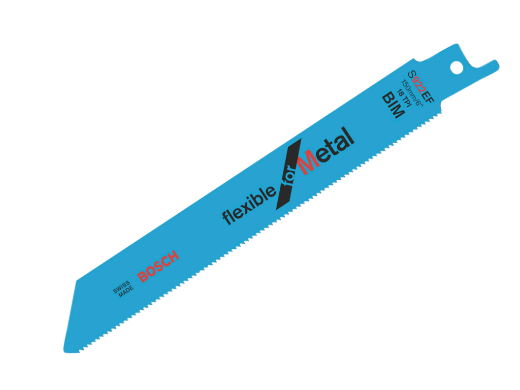 S 922 EF Flexible for Metal Reciprocating Saw Blade 150mm 18 TPI (Pack 100)