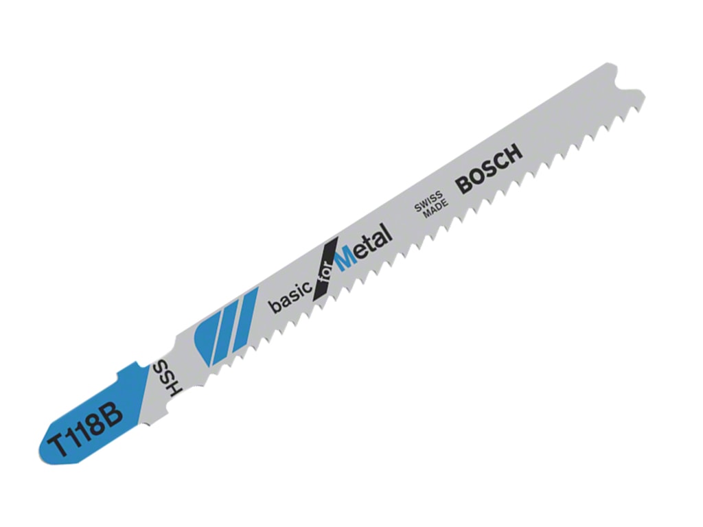 T 118 B Basic for Metal Jigsaw Blade 92mm Pack of 5