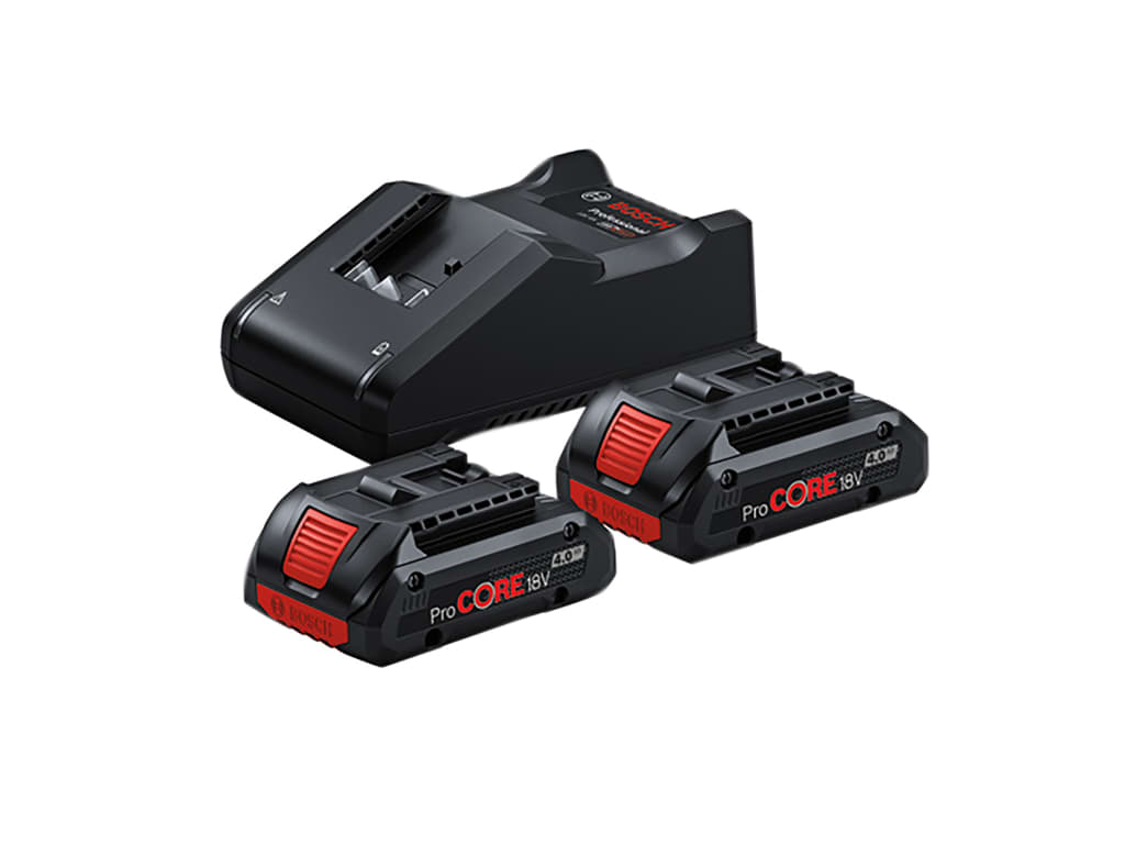 ProCORE18V 4.0Ah Batteries & Charger Starter Kit 18V