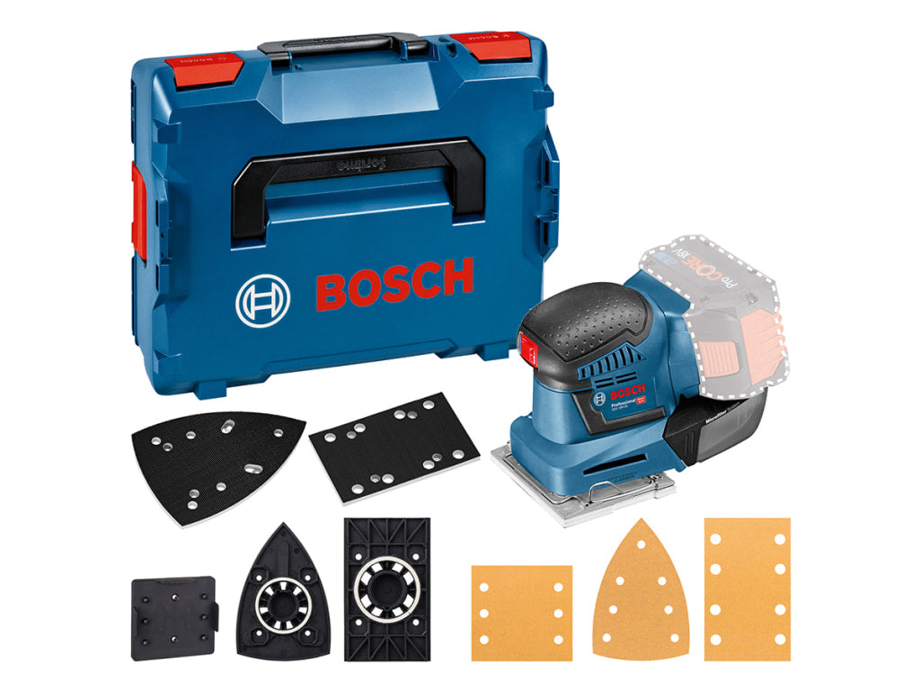 GSS 18V-10 Professional Orbital Sander + L-BOXX 18V Bare Unit