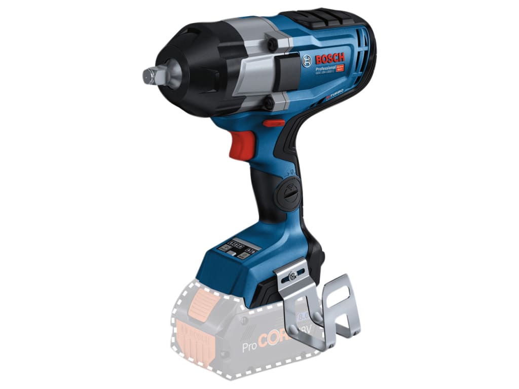 GDS 18V-1000 C Pro BITURBO Impact Wrench 18V Bare Unit