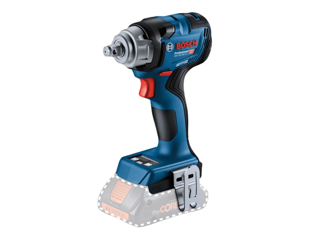 GDS 18V-330 HC Professional 1/2in Impact Wrench 18V Bare Unit