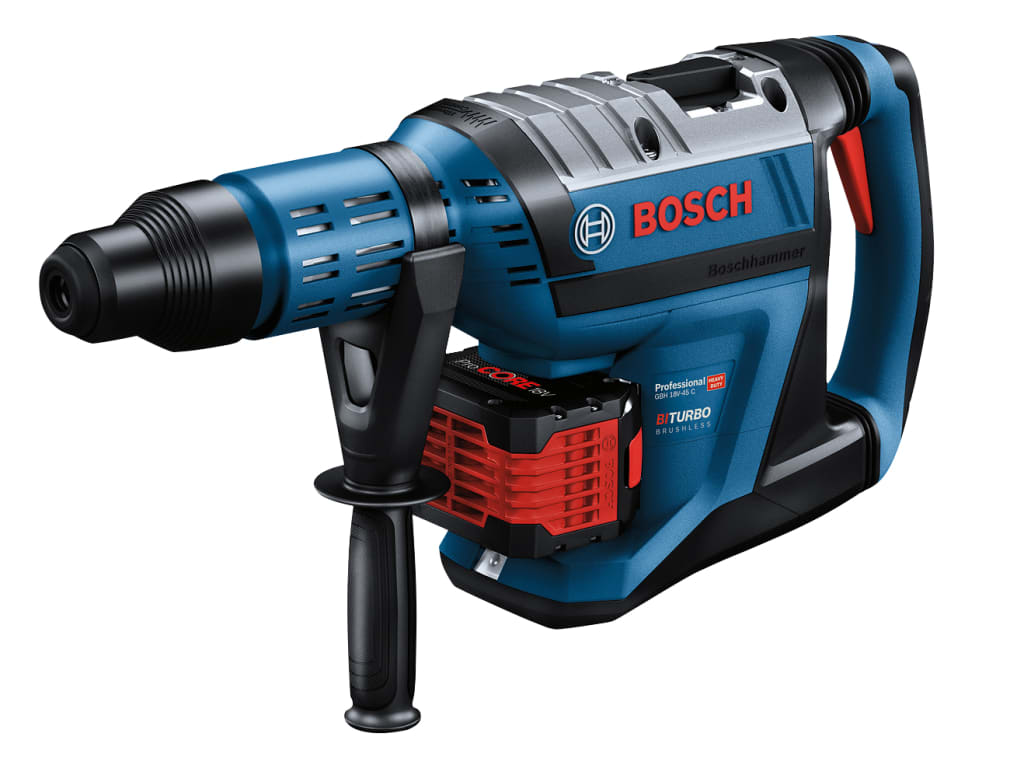 GBH 18V-45 C Pro BITURBO SDS-Max Hammer 18V 2 x 12.0Ah ProCORE18V Li-ion