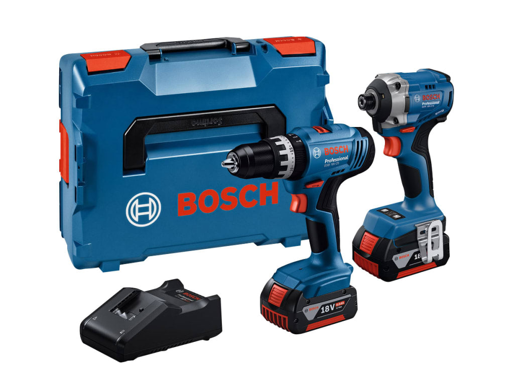 Professional Twin Pack 18V 2 x 4.0Ah Li-ion