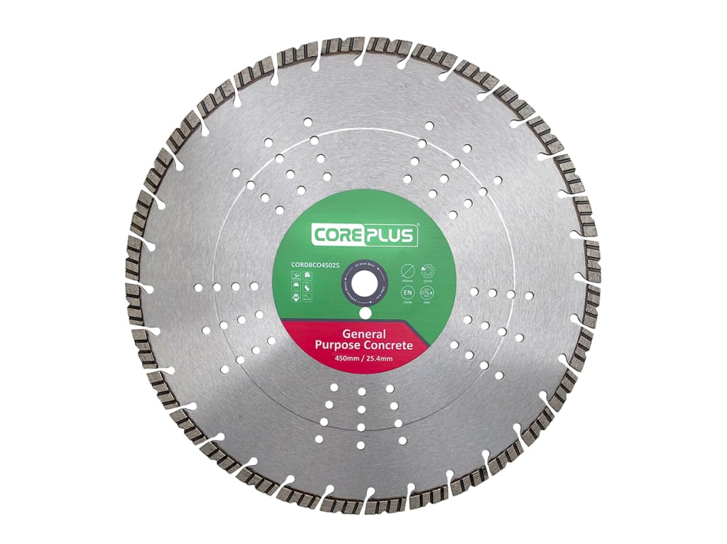General Purpose Concrete Diamond Blade 450 x 25mm