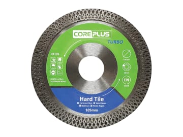 HT105 Hard Tile Turbo Diamond Blade 105mm