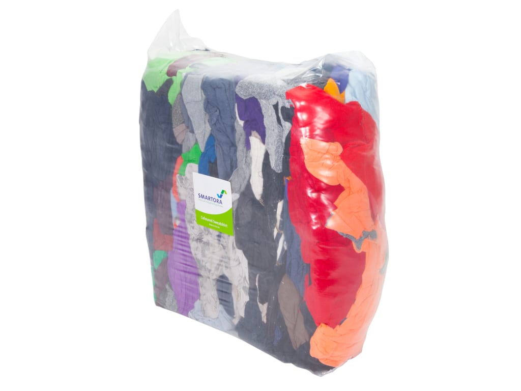 Coloured Sweatshirt Wipers 10kg