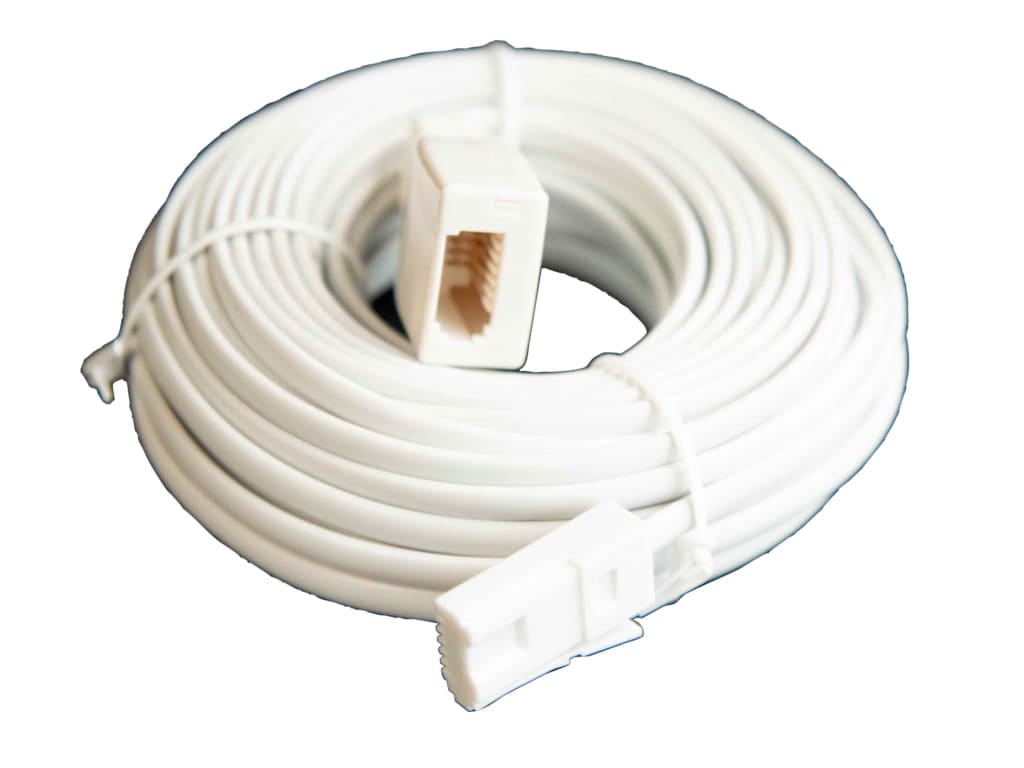 Telephone Extension Lead 10m