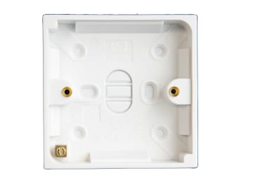 Pattress Box 1-Gang 18mm