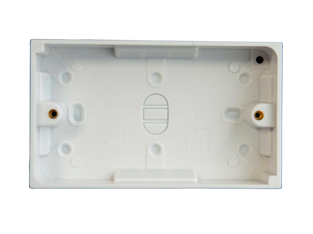 Pattress Box 2-Gang 25mm