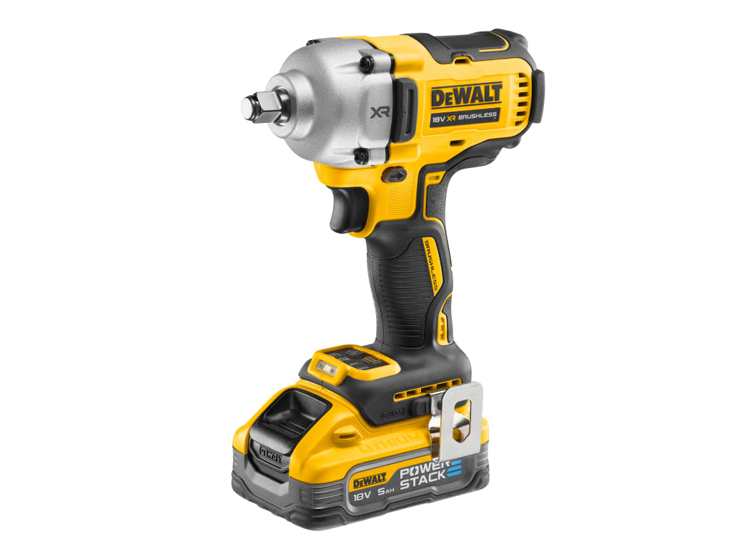DCF891H2T XR BL 1/2in HR Anvil Impact Wrench 18V 2 x 5.0Ah POWERSTACK™ Li-ion