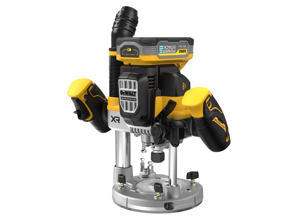 DCW620H2 1/2in Plunge Router 18V 2 x 5.0Ah POWERSTACK™ Li-ion