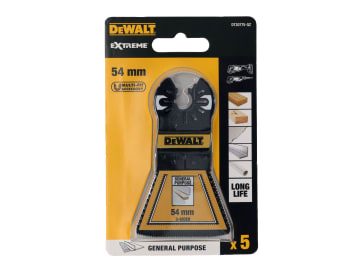 DT20773 Bi-metal 3-Sided Cutting Multitool Blade 54mm